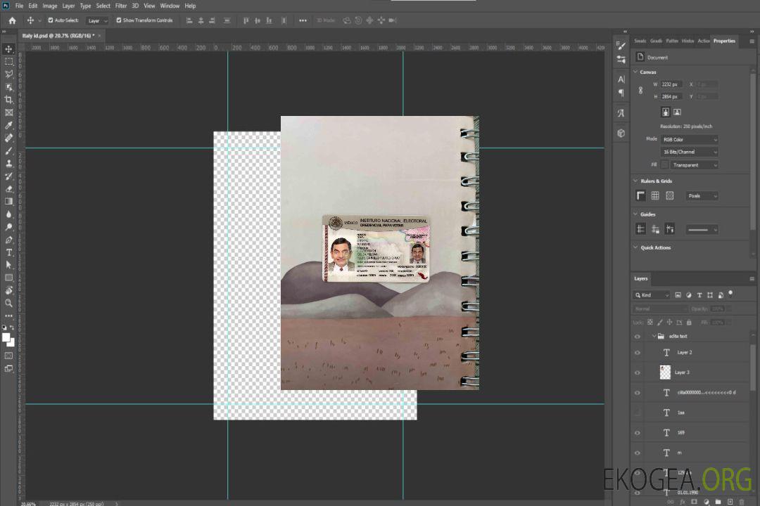 Mexique instituto nacional (version 2) photolook AVANT template